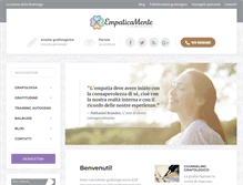 Tablet Screenshot of empaticamente.it